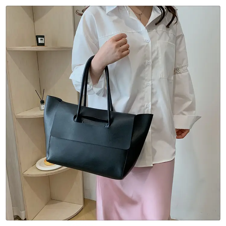 White Women's Large Capacity Wing Bag with Handle — feature 18