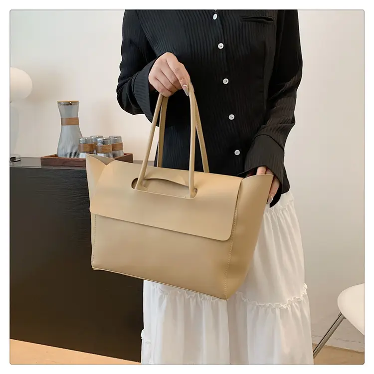 White Women's Large Capacity Wing Bag with Handle — feature 19