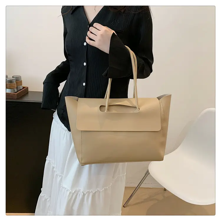 White Women's Large Capacity Wing Bag with Handle — feature 20