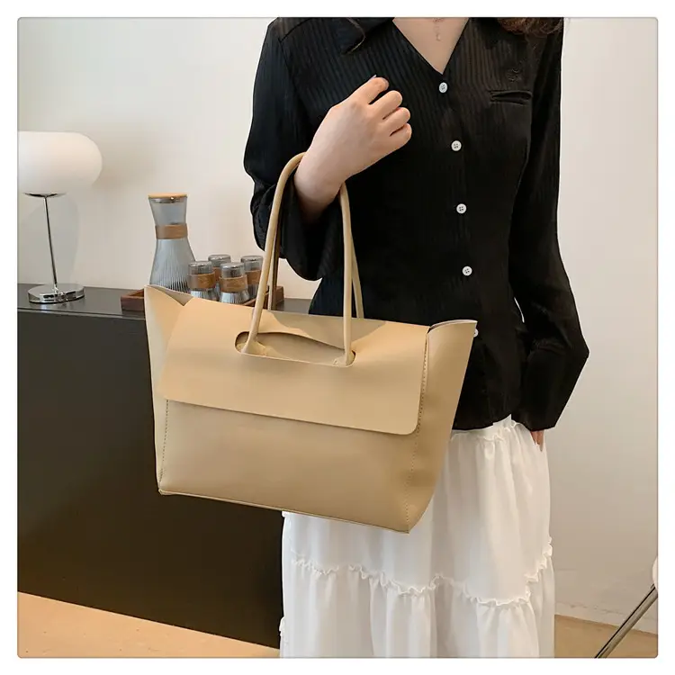 White Women's Large Capacity Wing Bag with Handle — feature 21
