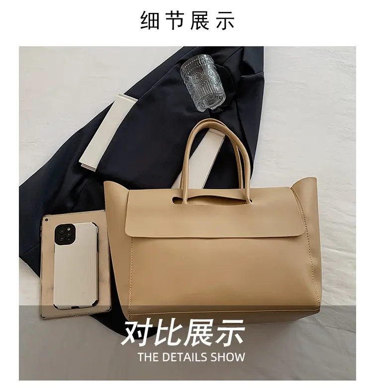 White Women's Large Capacity Wing Bag with Handle — feature 3