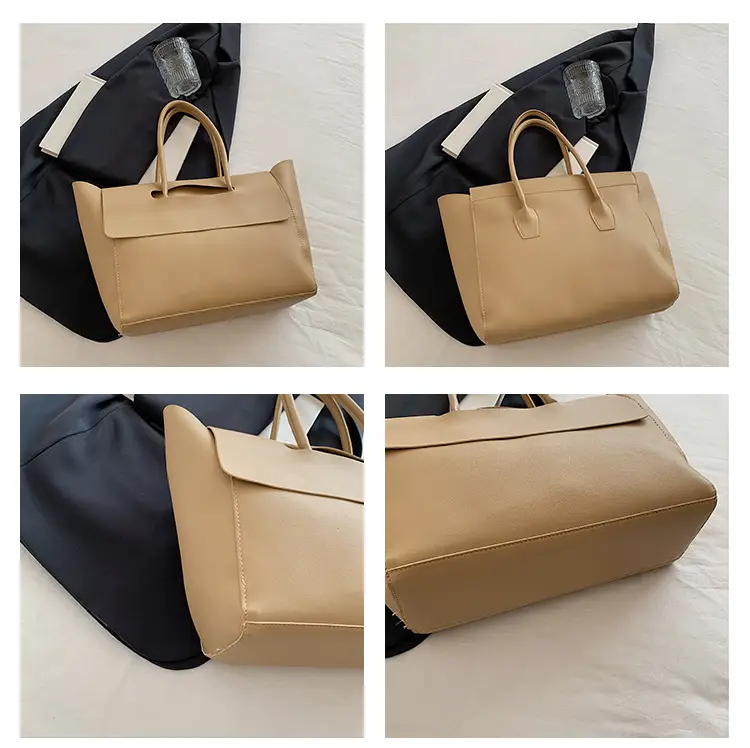 White Women's Large Capacity Wing Bag with Handle — feature 9