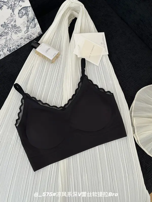 White Lace Push-Up Bra for Women, Ice-Feel, Big Breasts, Small Push-Up — feature 16