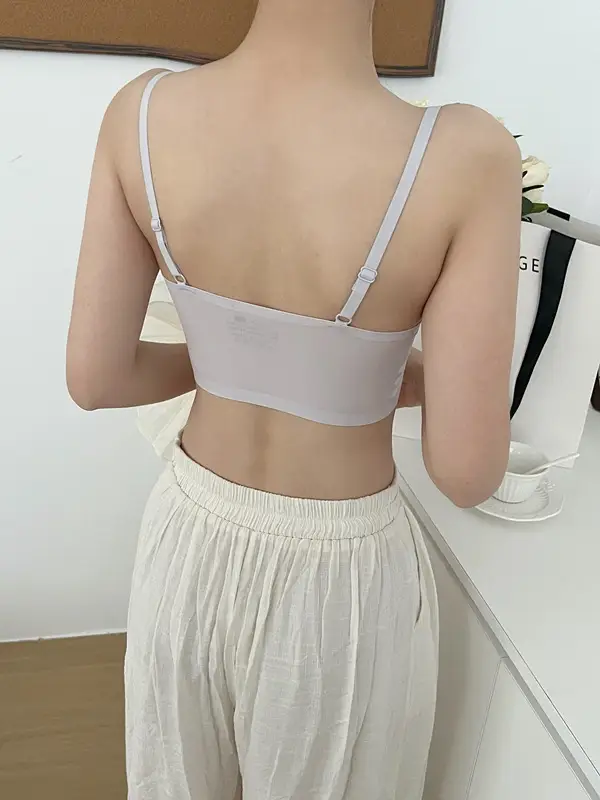 White Lace Push-Up Bra for Women, Ice-Feel, Big Breasts, Small Push-Up — feature 5