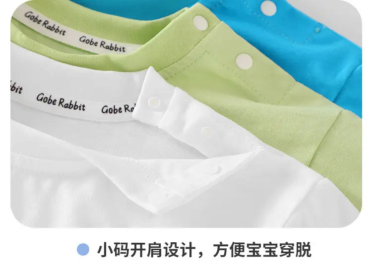 Baby Half-Sleeve T-Shirt Cartoon Print Summer Dress — feature 7