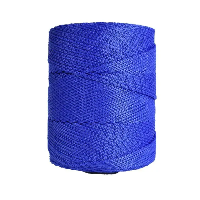 Lightweight 3mm Thick Hollow Ice Silk Thread Hand-Knitted Crochet Hook Bag Cushion Summer Cool Sun Hat Thread