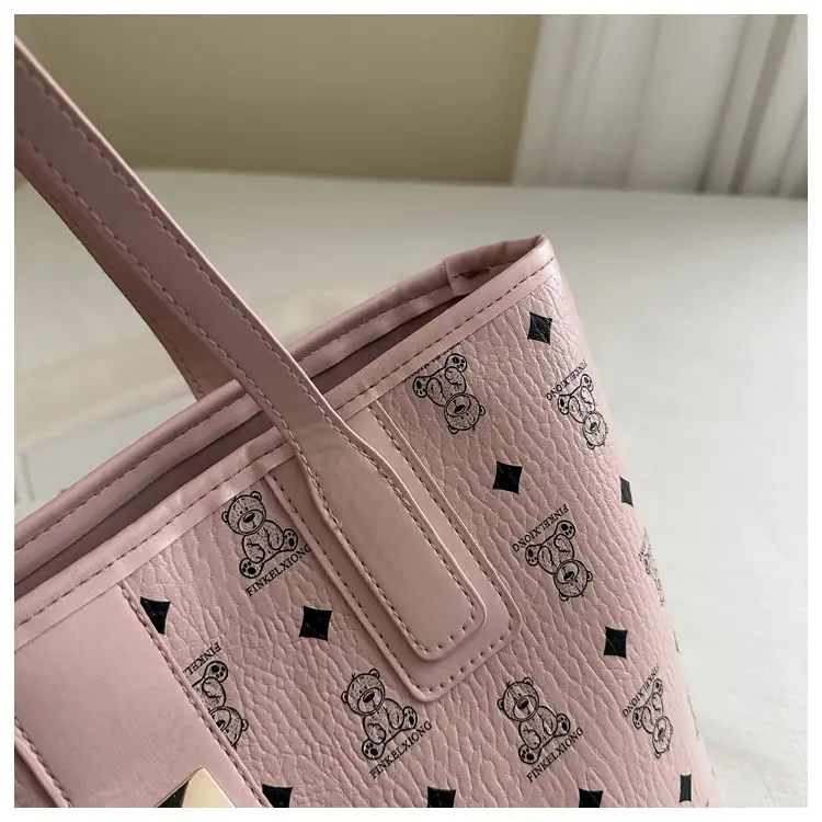 Women's Trendy Print Tote Bag Large Capacity Lightweight Student Bag — feature 10