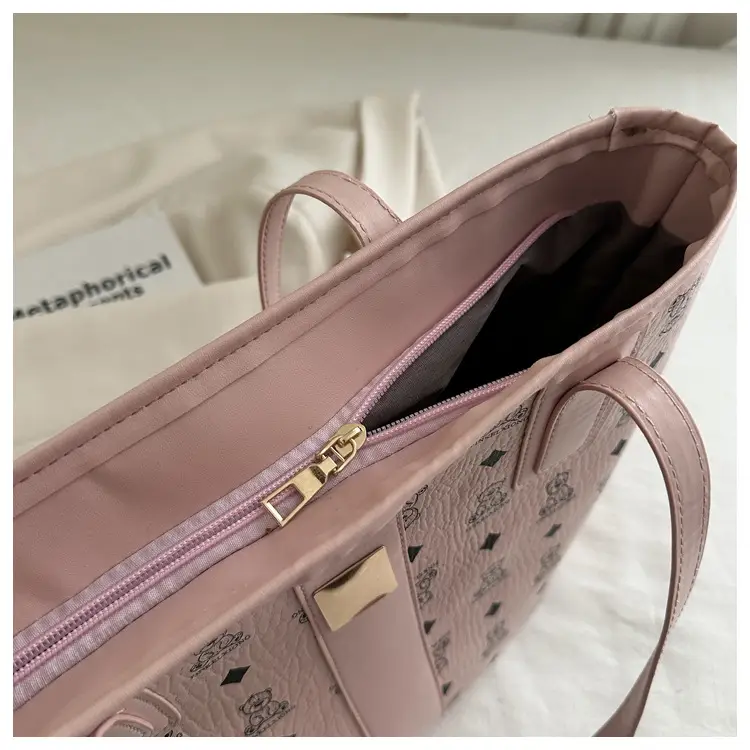 Women's Trendy Print Tote Bag Large Capacity Lightweight Student Bag — feature 11