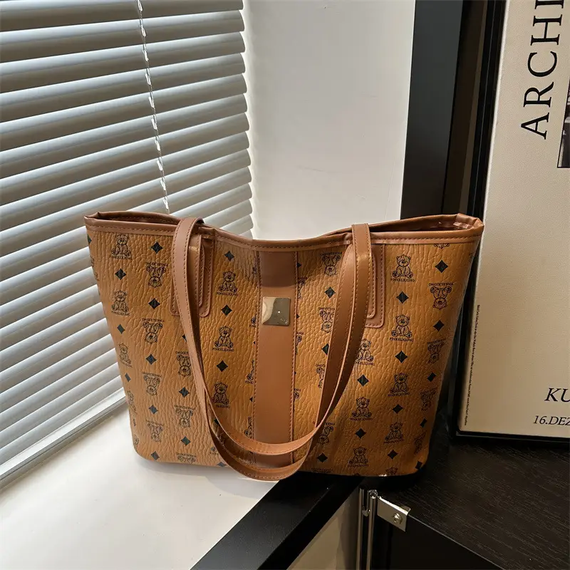 Women's Trendy Print Tote Bag Large Capacity Lightweight Student Bag — feature 13
