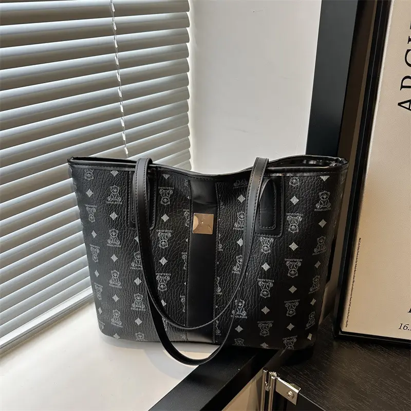 Women's Trendy Print Tote Bag Large Capacity Lightweight Student Bag — feature 14