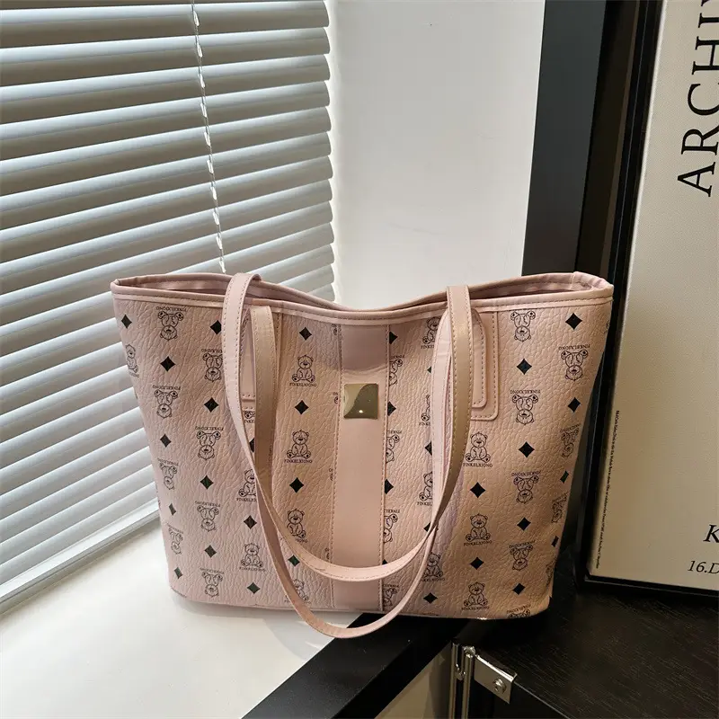 Women's Trendy Print Tote Bag Large Capacity Lightweight Student Bag — feature 15