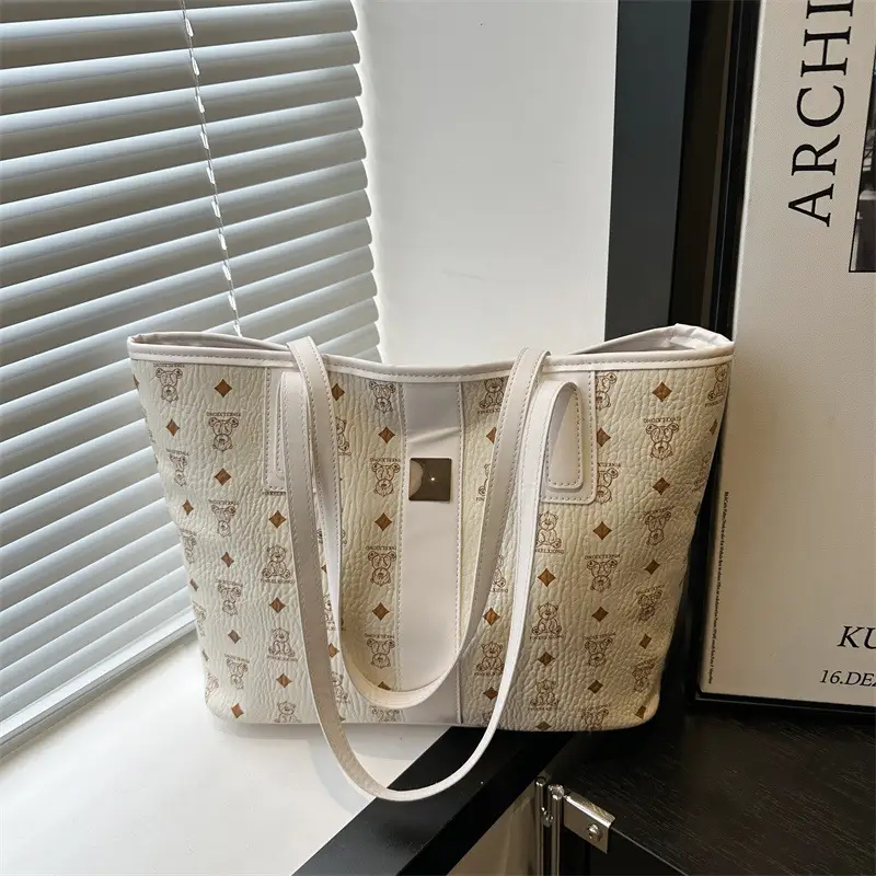 Women's Trendy Print Tote Bag Large Capacity Lightweight Student Bag — feature 16