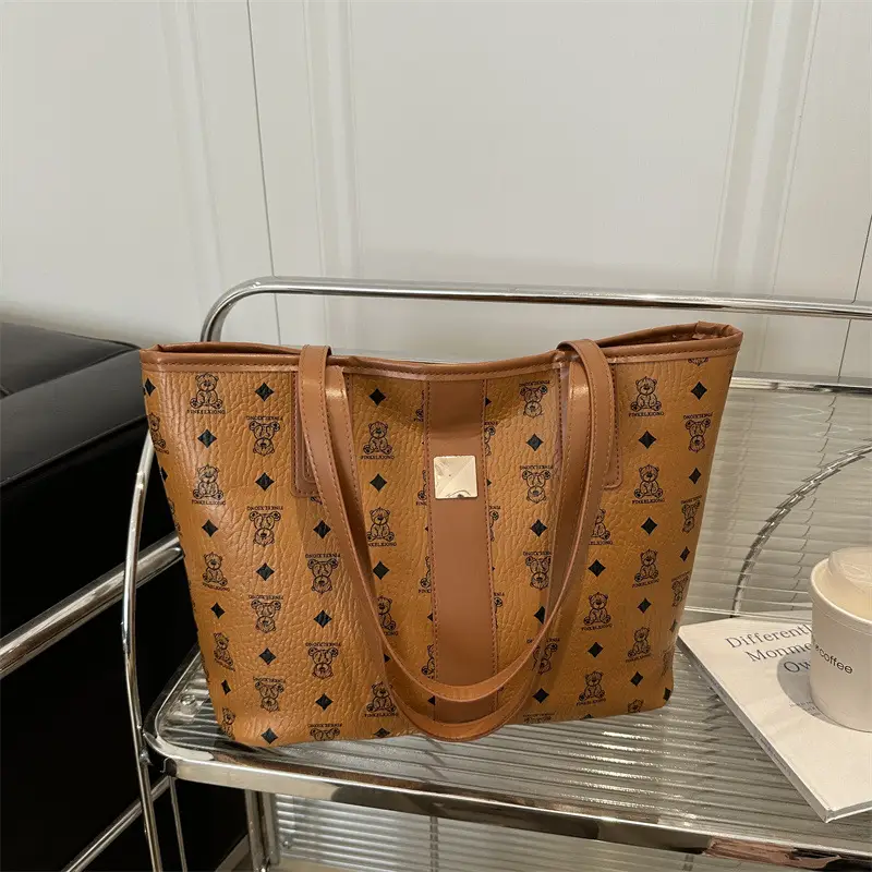 Women's Trendy Print Tote Bag Large Capacity Lightweight Student Bag — feature 18