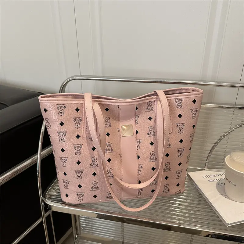 Women's Trendy Print Tote Bag Large Capacity Lightweight Student Bag — feature 19