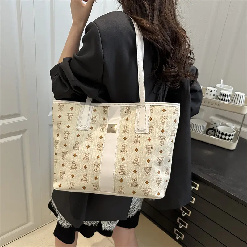 Women's Trendy Print Tote Bag Large Capacity Lightweight Student Bag — feature 21