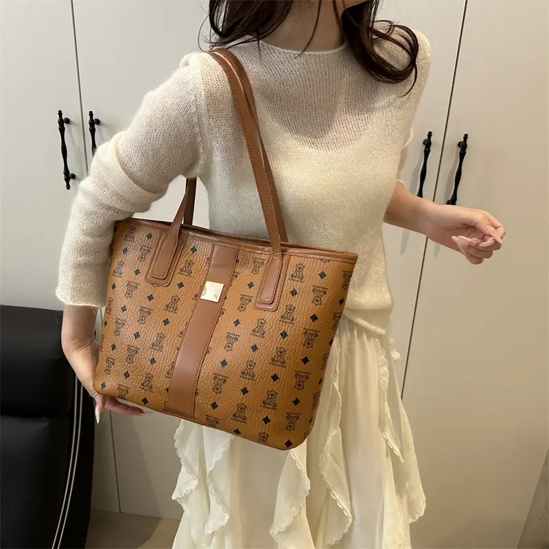 Women's Trendy Print Tote Bag Large Capacity Lightweight Student Bag — feature 26