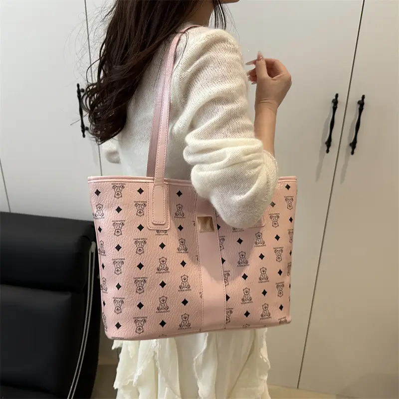 Women's Trendy Print Tote Bag Large Capacity Lightweight Student Bag — feature 27
