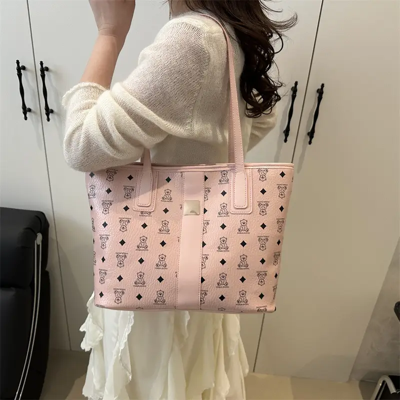 Women's Trendy Print Tote Bag Large Capacity Lightweight Student Bag — feature 28