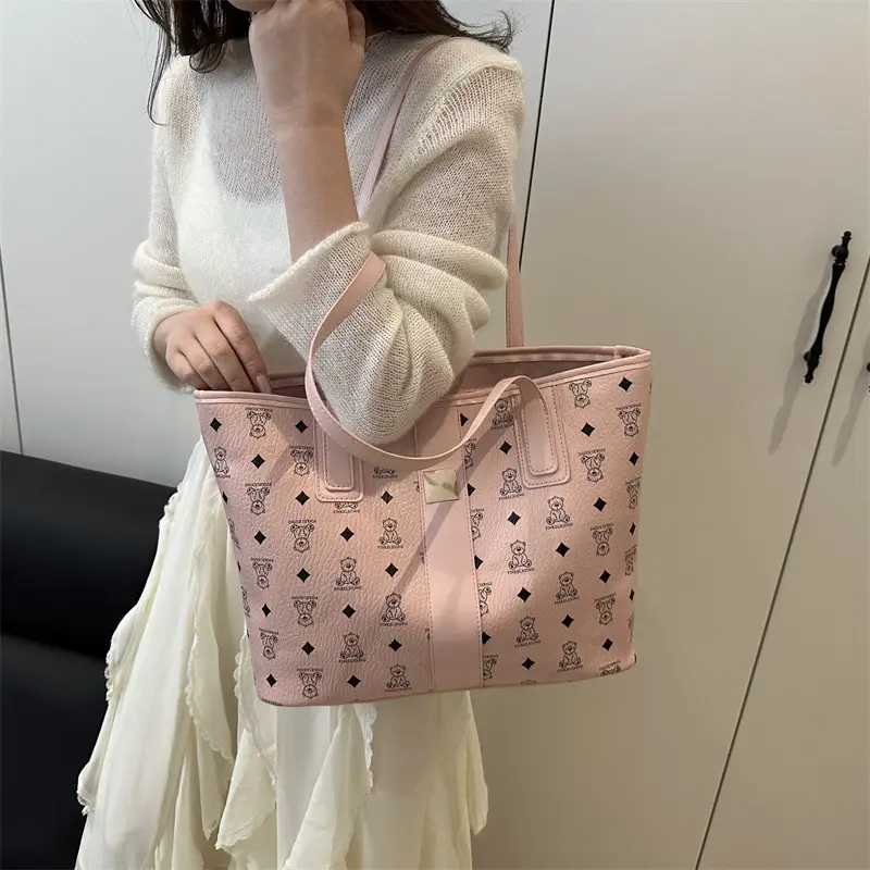 Women's Trendy Print Tote Bag Large Capacity Lightweight Student Bag — feature 29