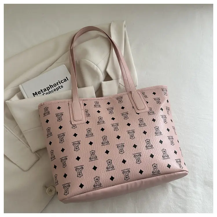 Women's Trendy Print Tote Bag Large Capacity Lightweight Student Bag — feature 6