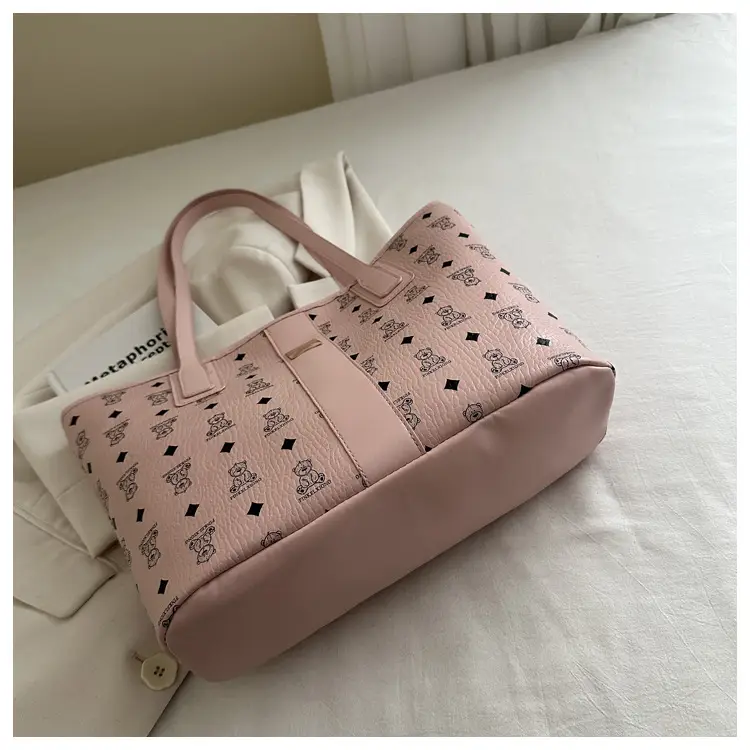 Women's Trendy Print Tote Bag Large Capacity Lightweight Student Bag — feature 8