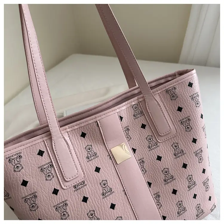 Women's Trendy Print Tote Bag Large Capacity Lightweight Student Bag — feature 9