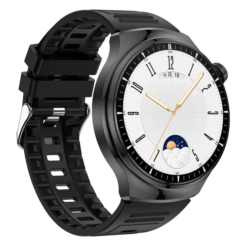Cross-border GT4PRO Smart Bluetooth Watch Huaqiang North Pay NFC Heart Rate ECG Men's Smart Bracelet Watch