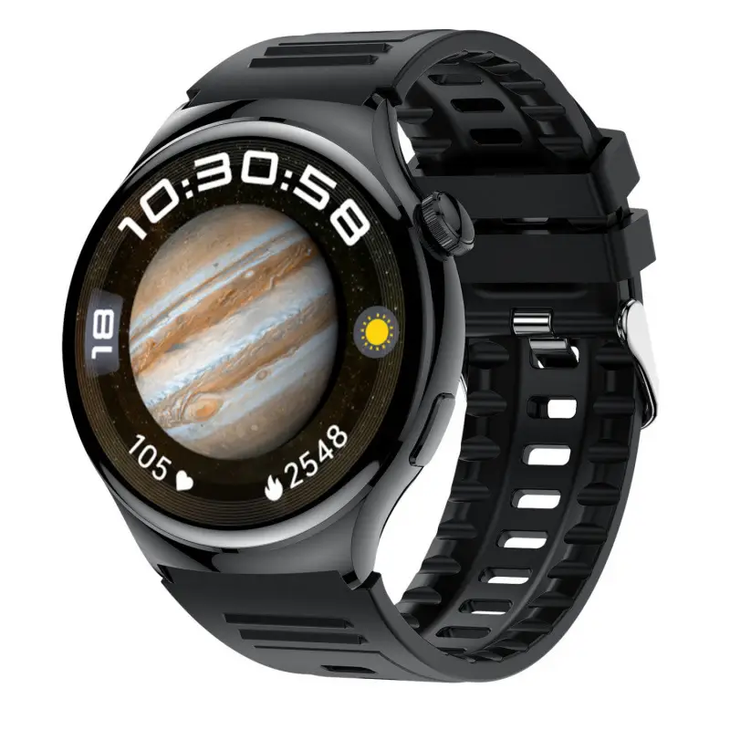 Cross-border GT4PRO Smart Bluetooth Watch Huaqiang North Pay NFC Heart Rate ECG Men's Smart Bracelet Watch