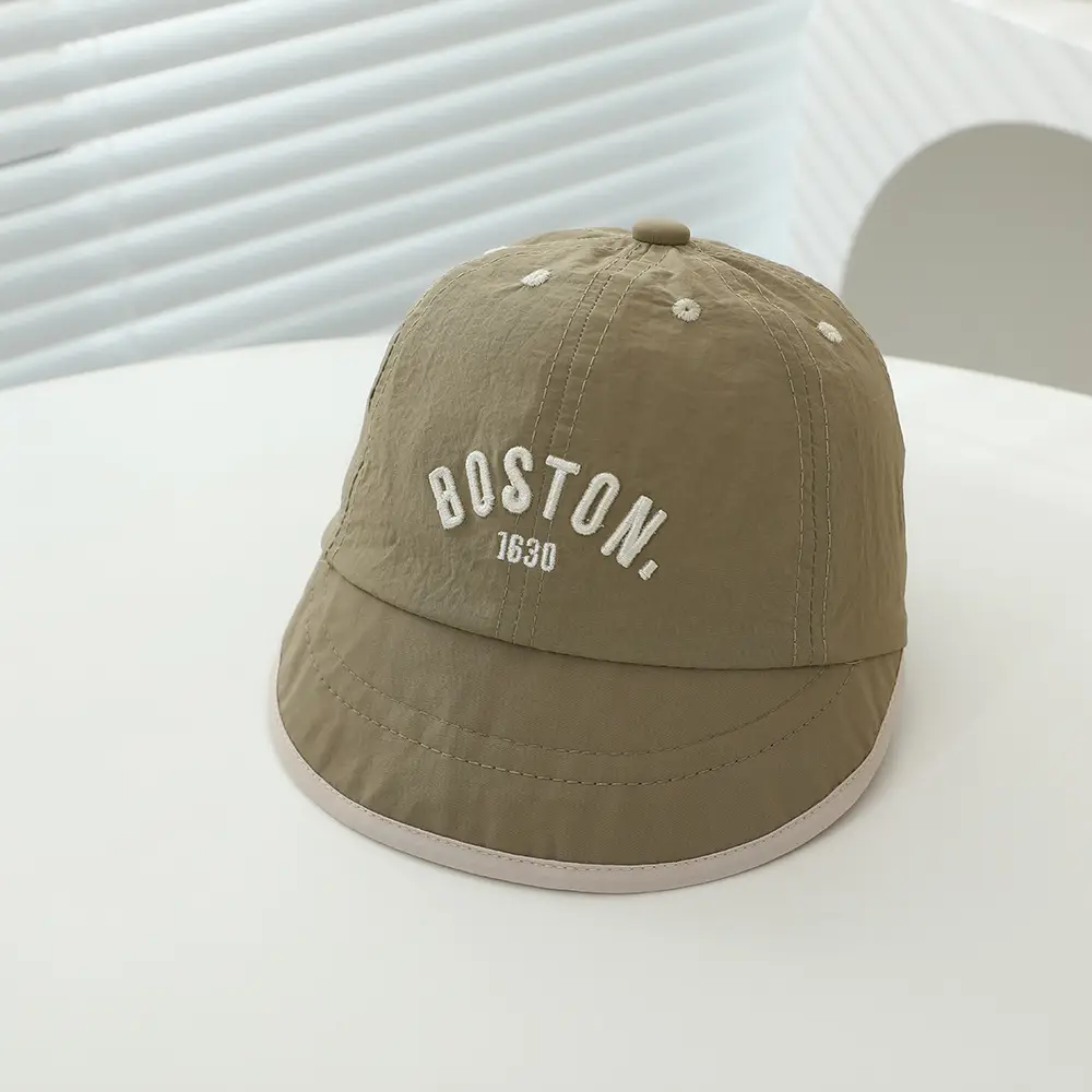 Boston Cap 2025 Spring Summer Infant Soft Bim Hat - Image 2