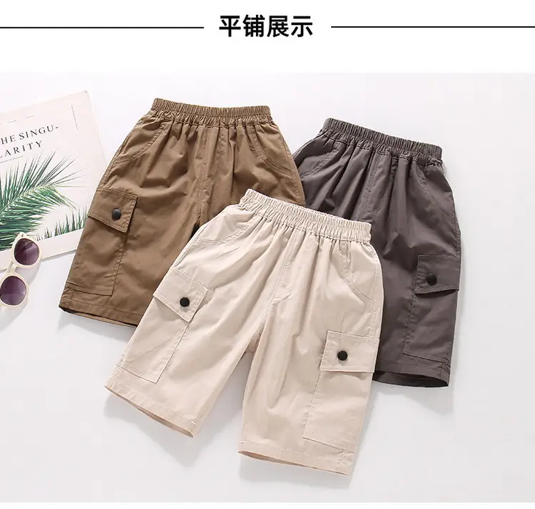 Trendy Boys Cropped Cargo Pants Summer 2025 — feature 5