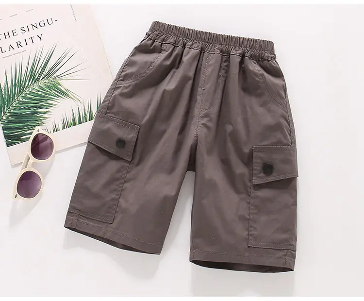 Trendy Boys Cropped Cargo Pants Summer 2025 — feature 8