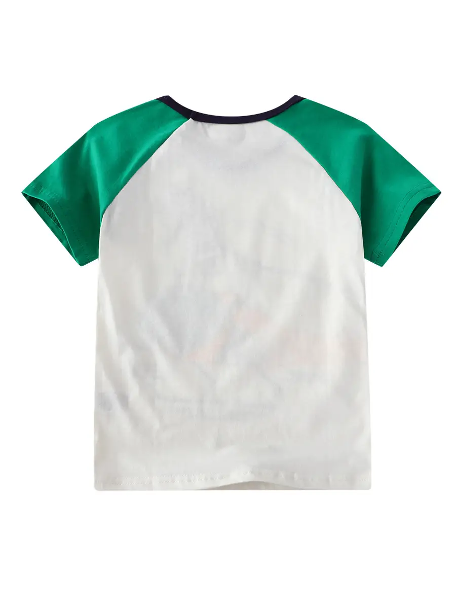Boys Airplane Short Sleeve T-Shirt 2025 Summer - Image 3