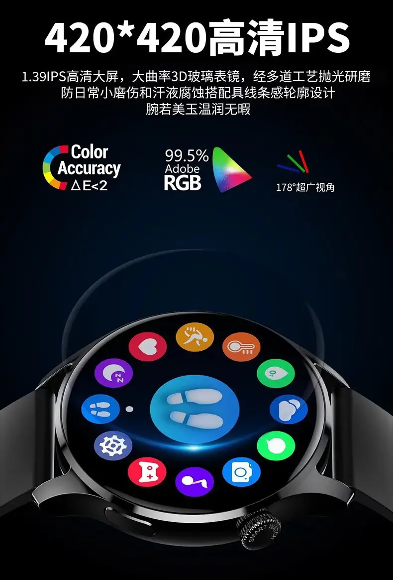 Huaqiangbei New Gt3Pro Smart Watch Multi-Function Sports — feature 7