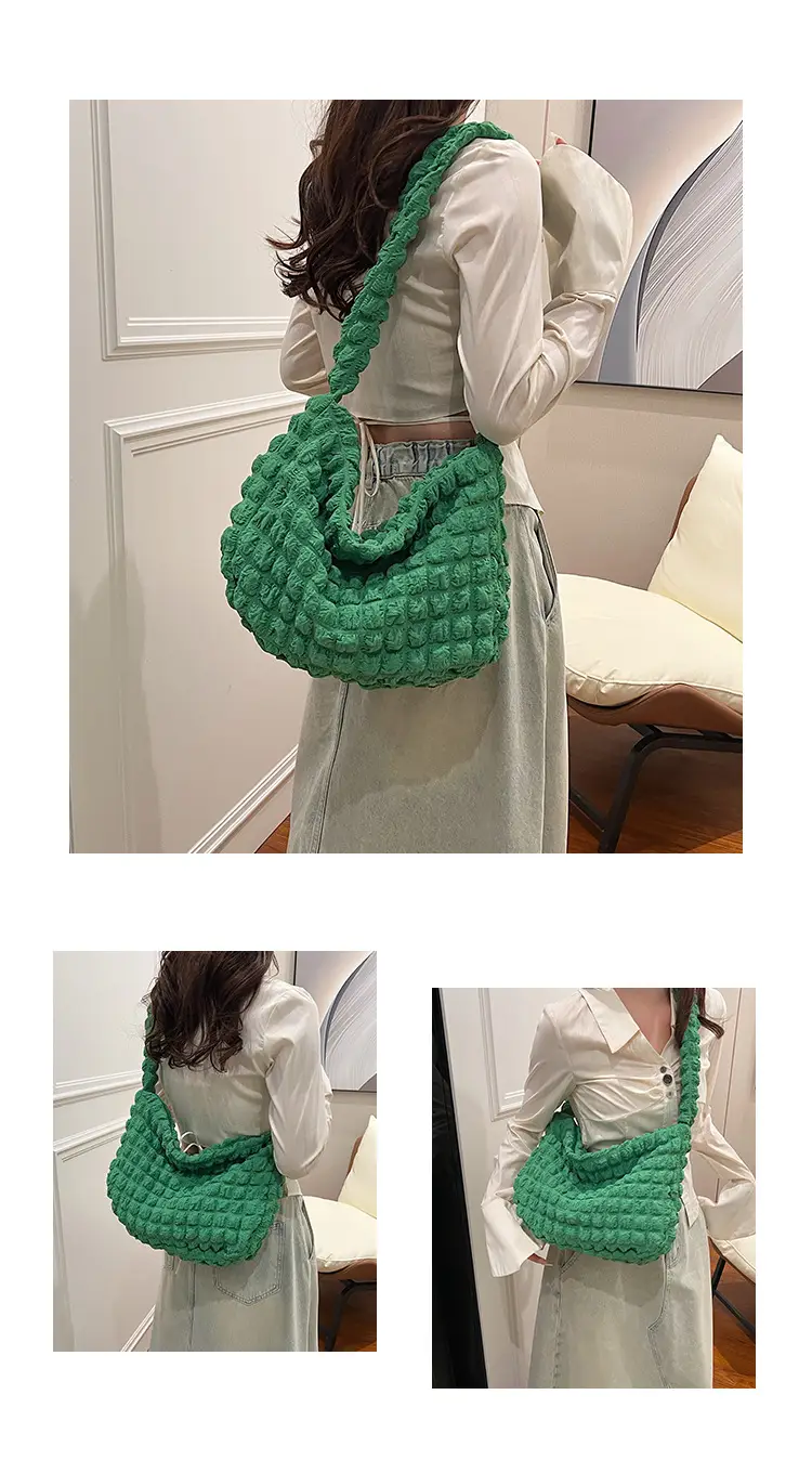 Purple Cloud Puff Shoulder Bag for Girls — feature 24