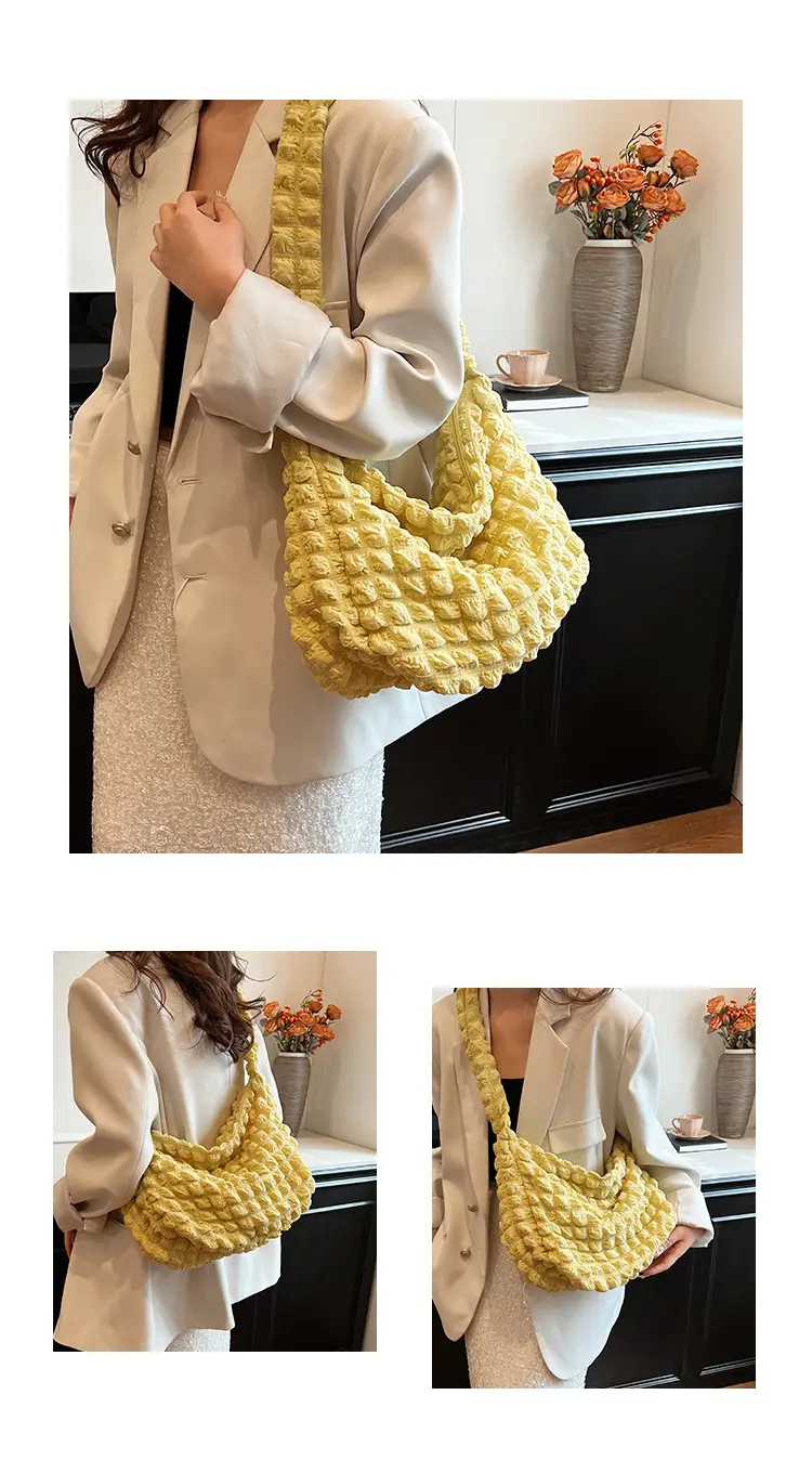 Purple Cloud Puff Shoulder Bag for Girls — feature 3