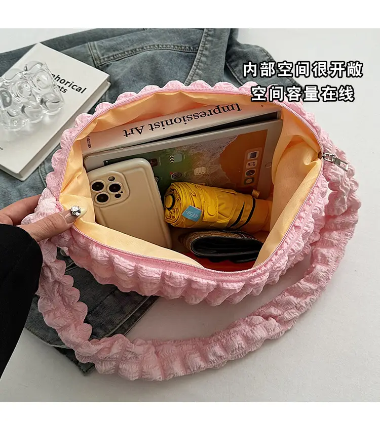 Purple Cloud Puff Shoulder Bag for Girls — feature 33