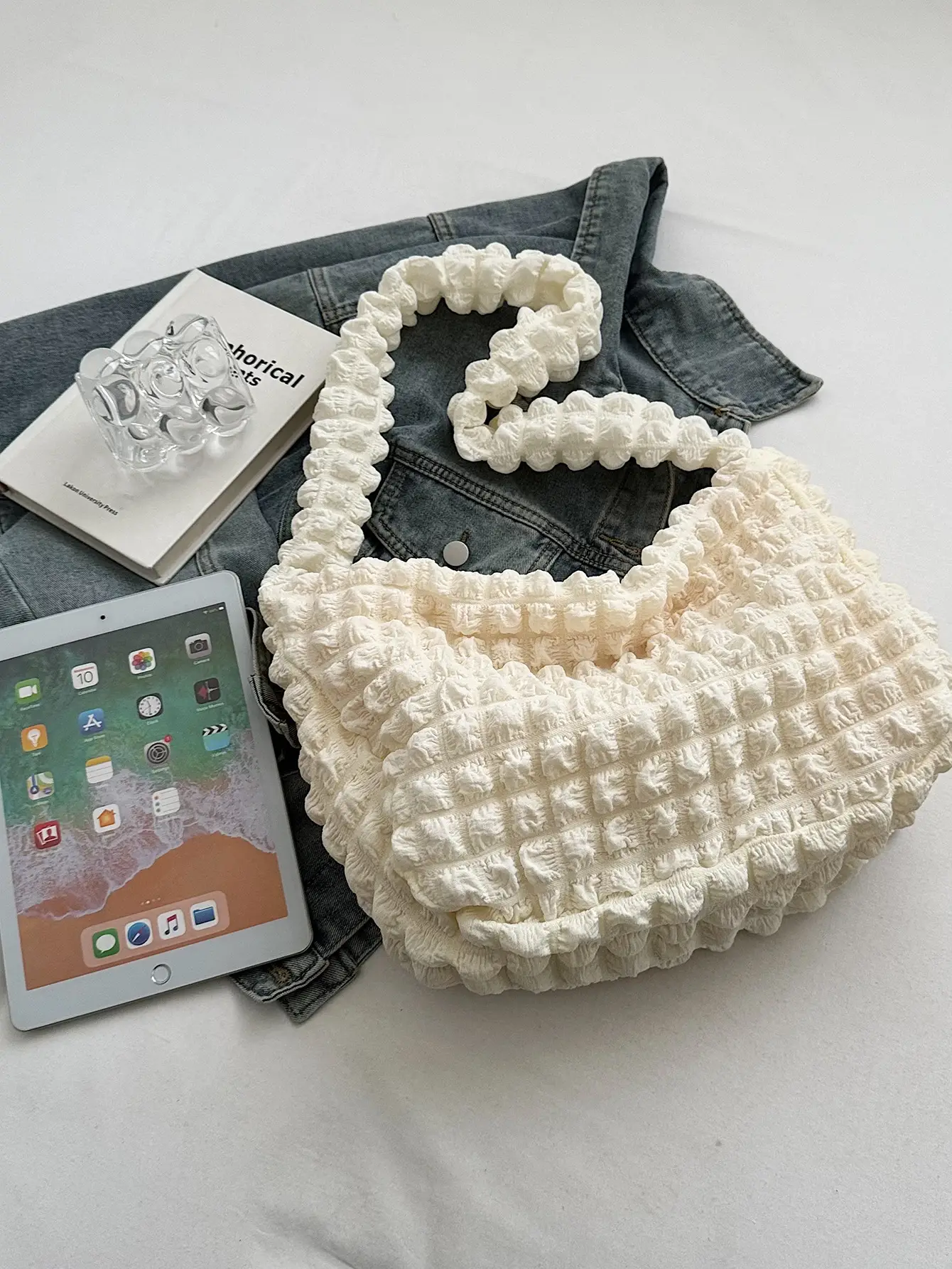 Purple Cloud Puff Shoulder Bag for Girls — feature 44