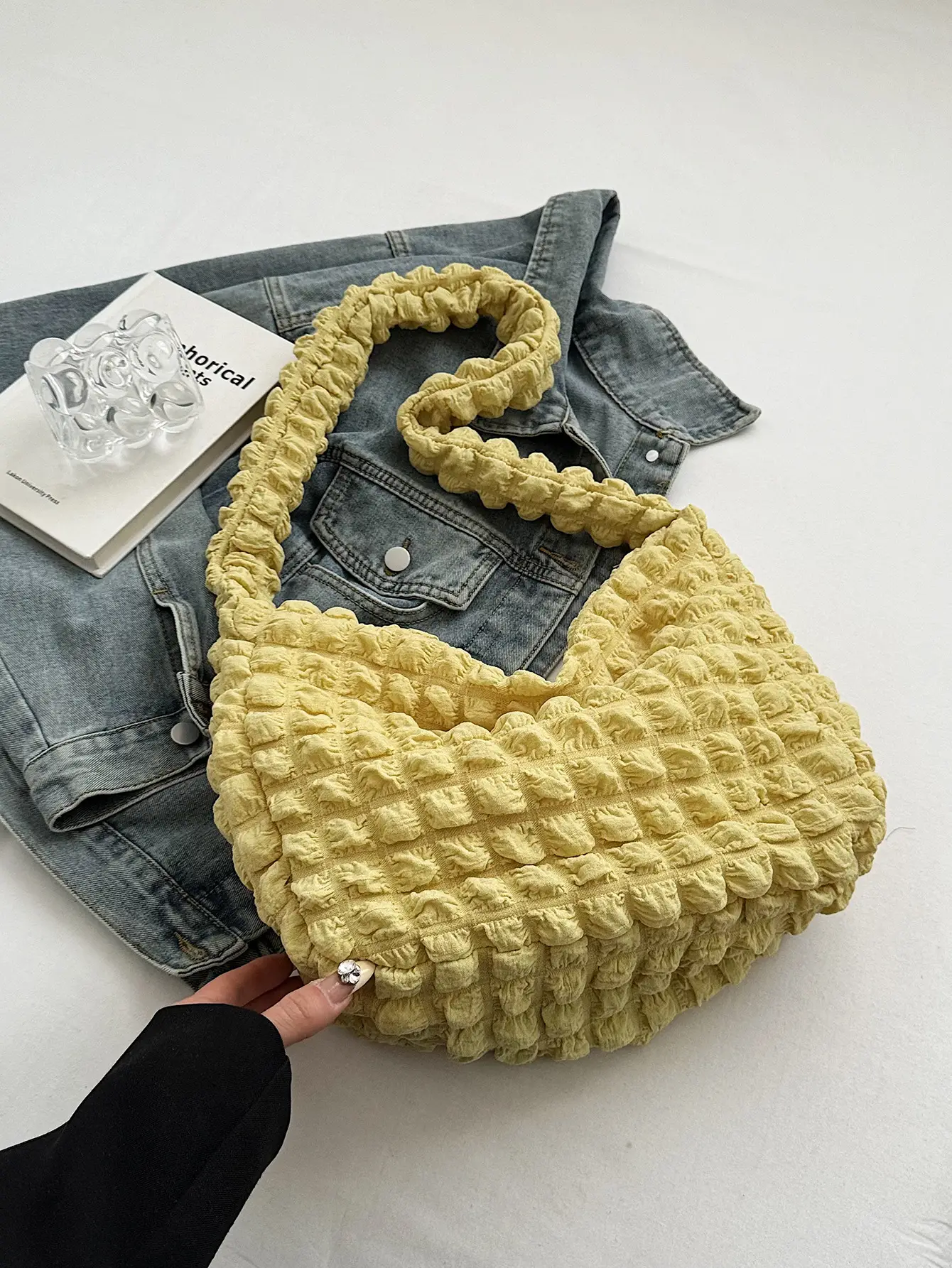 Purple Cloud Puff Shoulder Bag for Girls — feature 48