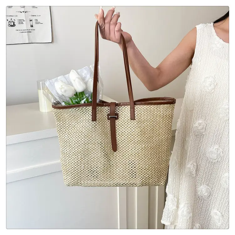 Women's Woven Shoulder Bag 2025 Large Capacity — feature 18