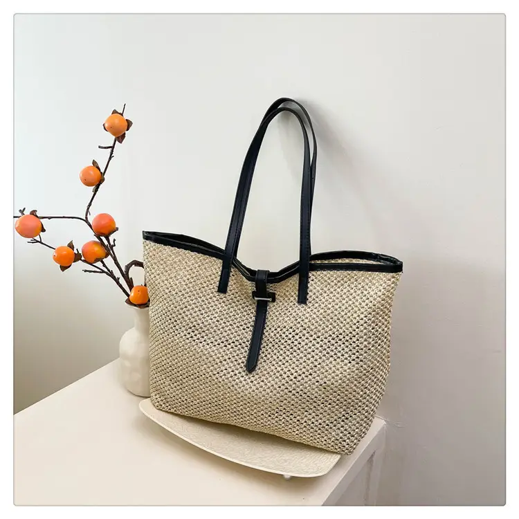 Women's Woven Shoulder Bag 2025 Large Capacity — feature 28