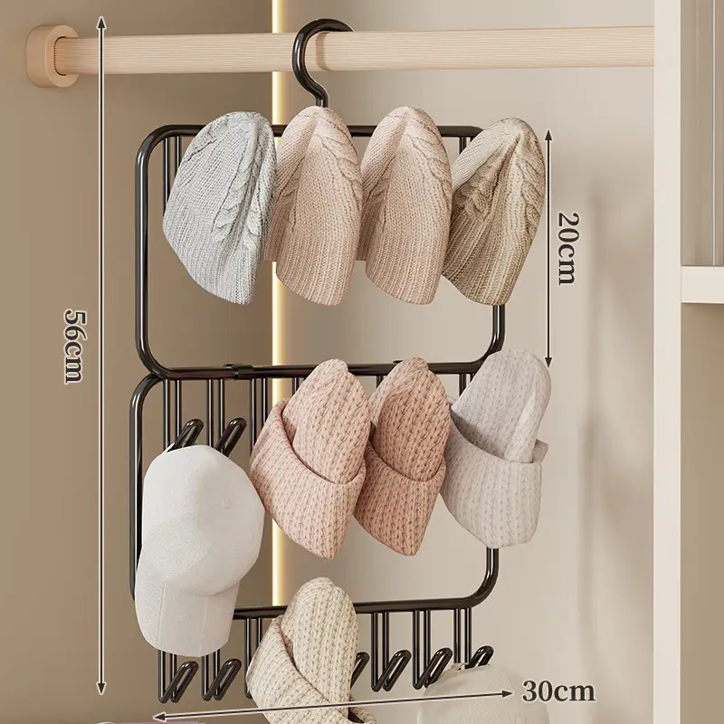 Multifunctional Hat & Socks Rack 30cm x 20cm - Image 3