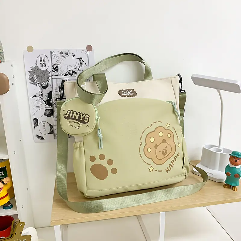 Cute Paw Print Shoulder Bags for Kids Waterproof Crossbody — feature 10