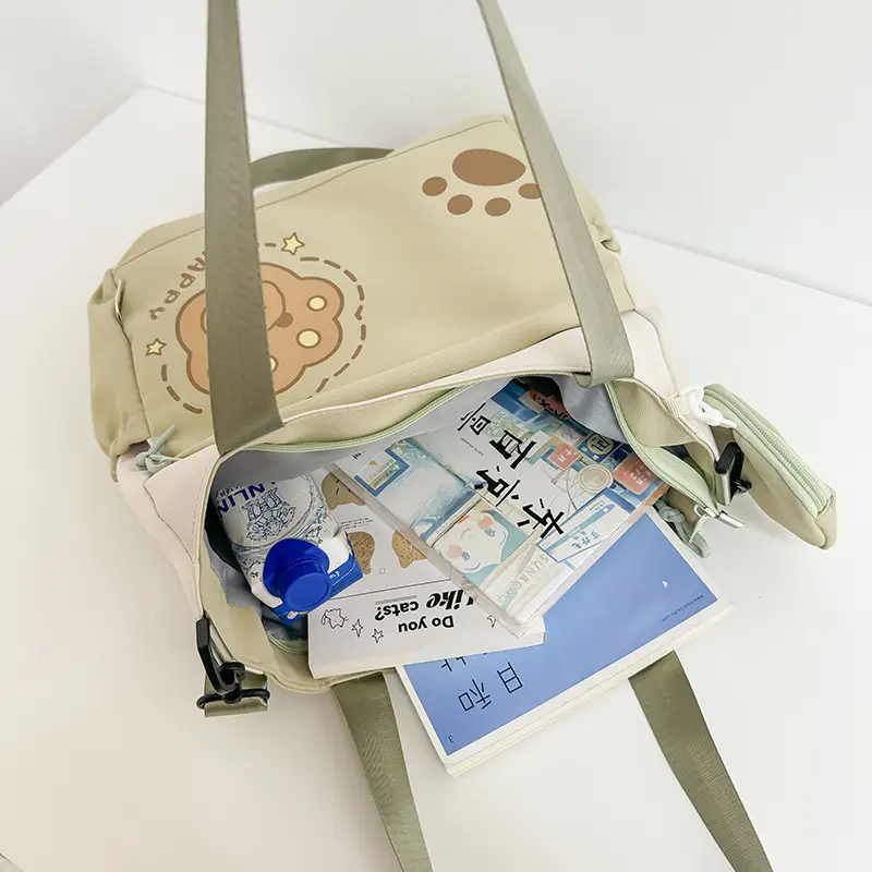 Cute Paw Print Shoulder Bags for Kids Waterproof Crossbody — feature 37