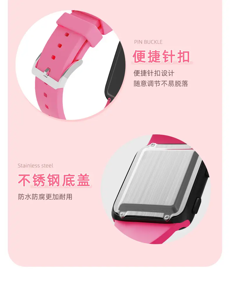 Blue Digital Square Sports Watch for Men Women — feature 8