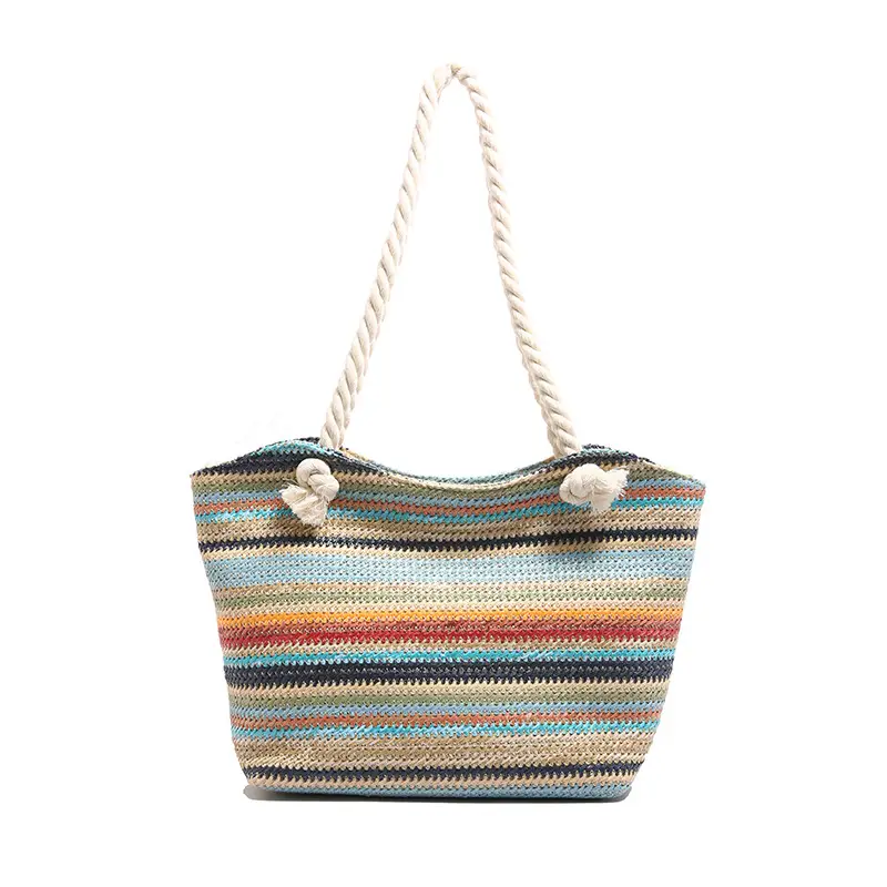 Straw Bag for Summer Beach Vacation Fashion Trend - Image 6