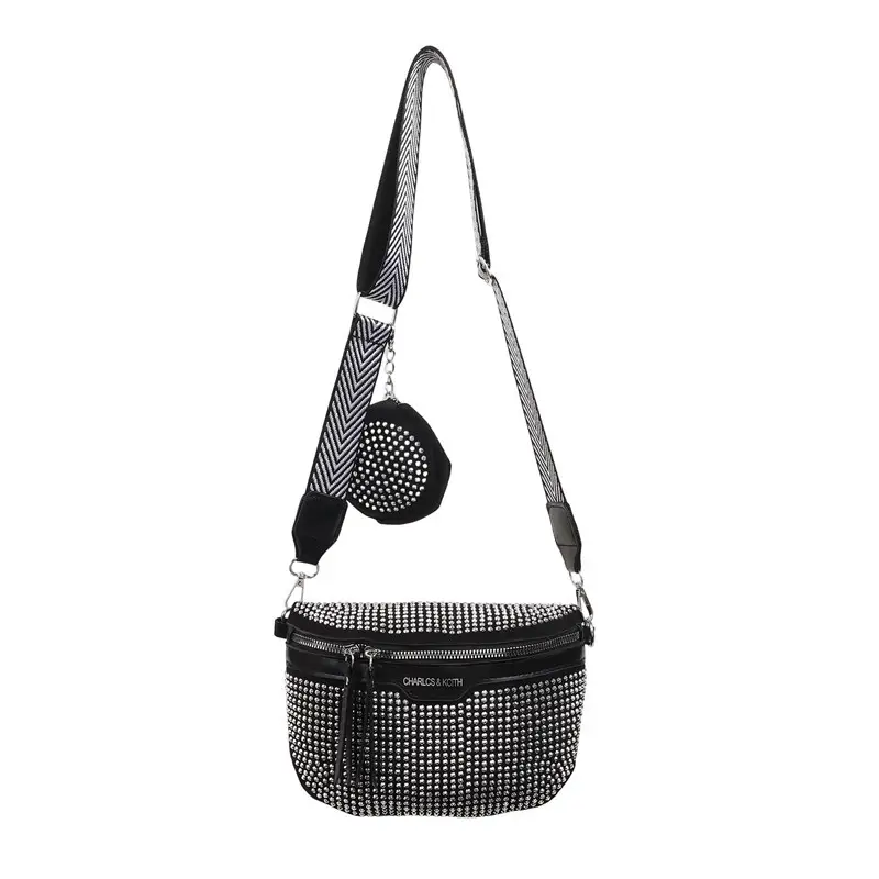 Bright Diamond Shell Crossbody Bag for Women - Image 7