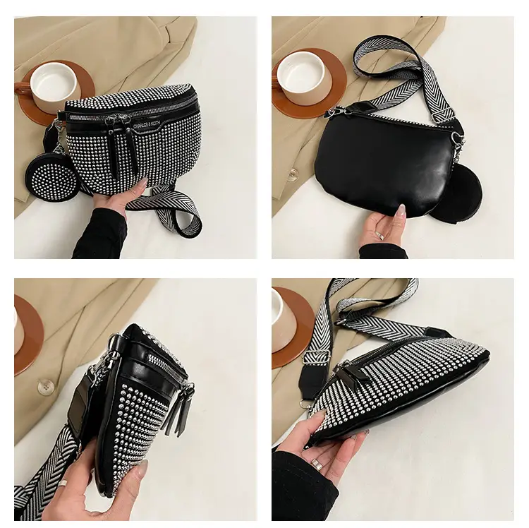 Bright Diamond Shell Crossbody Bag for Women — feature 11