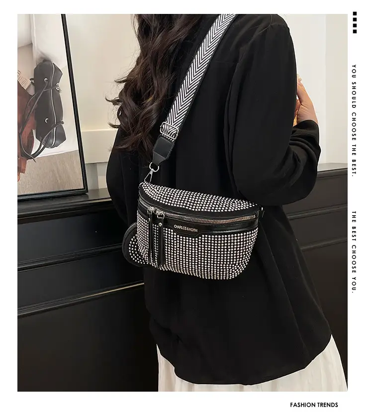 Bright Diamond Shell Crossbody Bag for Women — feature 2