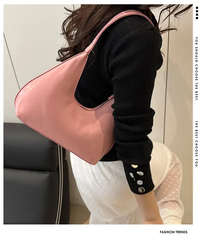 Pink Retro Shoulder Bag for Women 2025 — feature 2