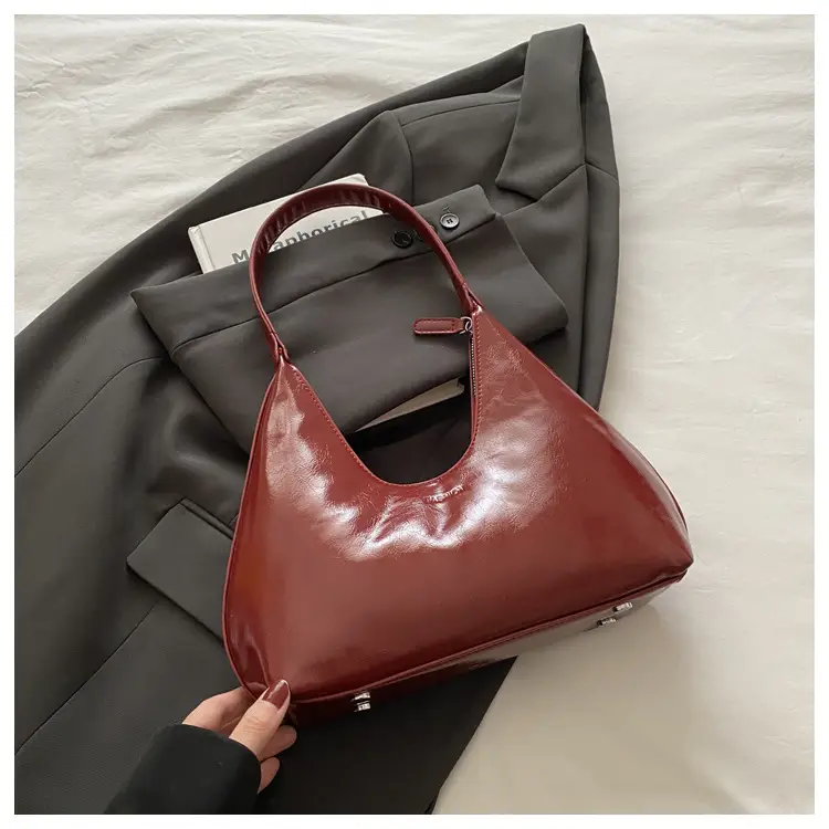 Pink Retro Shoulder Bag for Women 2025
